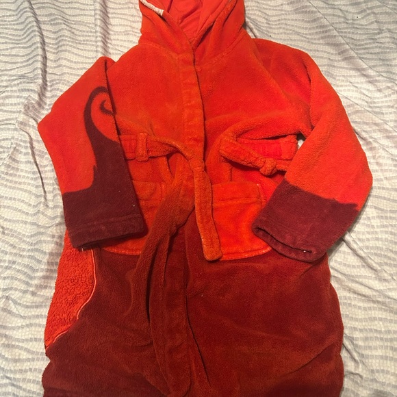 Disney Other - Disney Turning Red Plush Bathrobe - Sz 7/8US) - Preowned